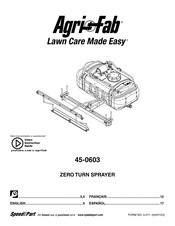 Agri-Fab 45-0603 Manual De Instrucciones