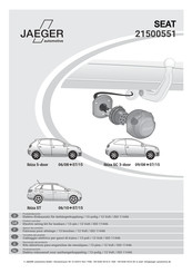 Jaeger 21500551 Manual De Instrucciones