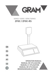 Gram XFOC+ PLU Serie Manual De Utilización