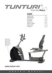 Tunturi E90R Manual Del Usuario