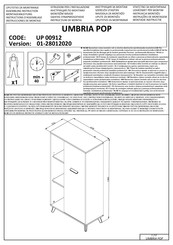 Forma Ideale UMBRIA POP UP 00912 Instrucciones De Montaje