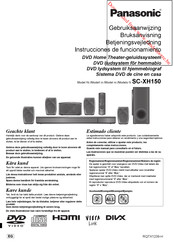 Panasonic SC-XH150 Instrucciones De Funcionamiento