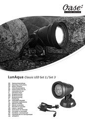 Oase LunAqua Classic LED Set 3 Instrucciones De Uso