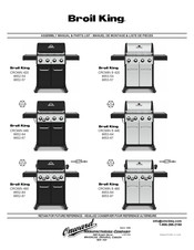 Broil King CROWN 440 Manuel De Montage & Liste De Pieces