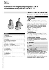 krom schroeder VCS 3 Instrucciones De Utilizacion