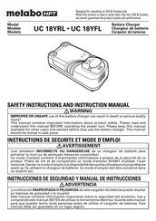 Metabo HPT UC 18YRL Instrucciones De Seguridad Y Manual De Instrucciones