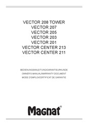 Magnat VECTOR 201 Manual Del Usuario