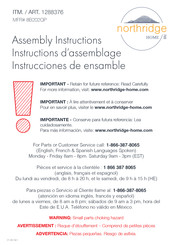 Northridge Home 1288376 Instrucciones De Ensamble