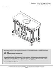 Belle Foret MLLGVT4922 Instrucciones De Instalación