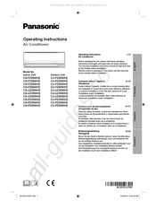 Panasonic CS-PZ35WKE Instrucciones De Funcionamiento