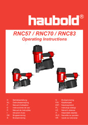 haubold RNC83 Instrucciones De Uso