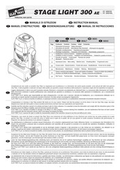 Clay Paky MINISCAN HP3 HTI 300W/DEL Manual De Instrucciones