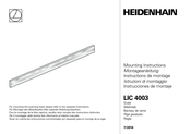 HEIDENHAIN LIC 4003 Instrucciones De Montaje