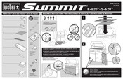 Weber Summit E-620 Instrucciones De Montaje