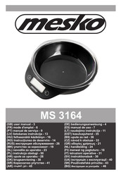 Mesko MS 3164 Manual De Uso