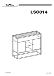 Songmics VASAGLE LSC014 Instrucciones De Montaje