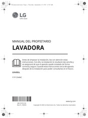 LG F1P1CN4WC Manual Del Propietário