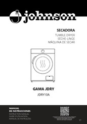 Johnson JDRY10A Manual De Instrucciones