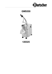 Bartscher GMS550 Manual De Instrucciones