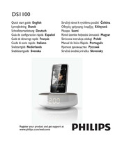 Philips DS1100 Guía De Configuración Rápida