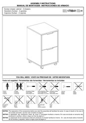 Panorama Móveis 170641 Instrucciones De Armado