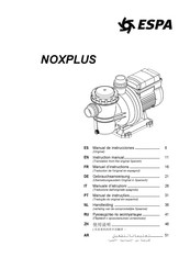 Espa NOXPLUS Manual De Instrucciones