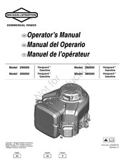 Briggs & Stratton Vanguard 300000 Manual Del Operario