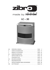 Toyotomi Zibro LC-30 Instrucciones De Uso