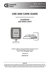 Commercial Electric GUARDIAN GRD64-PC-4K-BZ Guía De Uso Y Cuidado