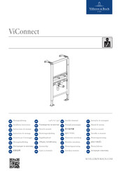 Villeroy & Boch ViConnect Instrucciones De Montaje