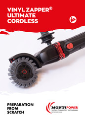 Montipower VINYL ZAPPER ULTIMATE CORDLESS Manual De Instrucciones