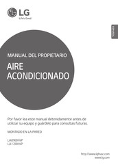 LG LA120HVP Manual Del Propietário