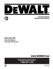 DeWalt X548 Manual De Instrucciones