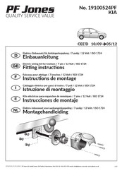 PF Jones 19100524PF Instrucciones De Montaje