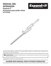 Expand-it UT15703A Manual Del Operador