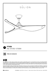 Sulion PYTHON 075782 Manual Del Usuario