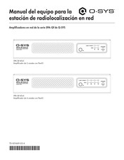 Q-SYS SPA-Qf Serie Manual