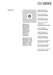 SSS Siedle SACM 673-01 Informacion De Producto