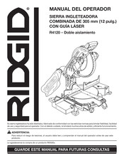 RIDGID R4120 Manual Del Operador