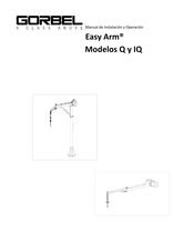 GORBEL Easy Arm iQ Manual De Instalación Y Operación