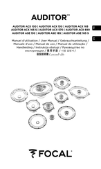 Focal AUDITOR ACX 690 Manual De Uso