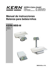 KERN MBB 15K2DM Manual De Instrucciones