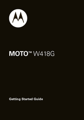 Motorola WX345 Guía De Inicio