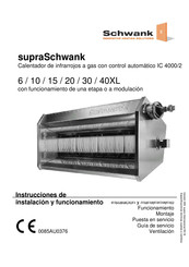 Schwank supraSchwank 40XL Instrucciones De Instalación Y Funcionamiento