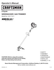 Craftsman WEEDWACKER 316.711471 Manual Del Operador