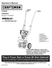 Craftsman 316.299370 Manual Del Operador