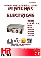 Fainca HR PLCE6100 Manual De Instrucciones Y Datos Técnicos