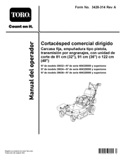 Toro 30638 Manual Del Operador