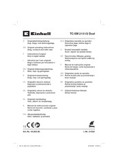 EINHELL TC-SM 2131/2 Dual Manual De Instrucciones Original