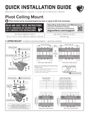 BIG ASS FANS Pivot Guía De Instalación Rápida